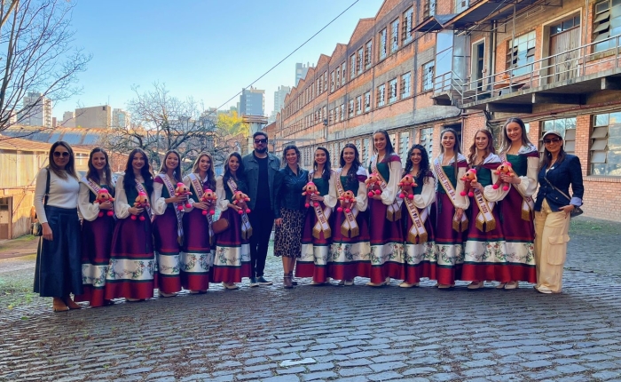 Embaixatrizes intensificam preparação para a escolha da Rainha e Princesas da Festa da Uva 2026
